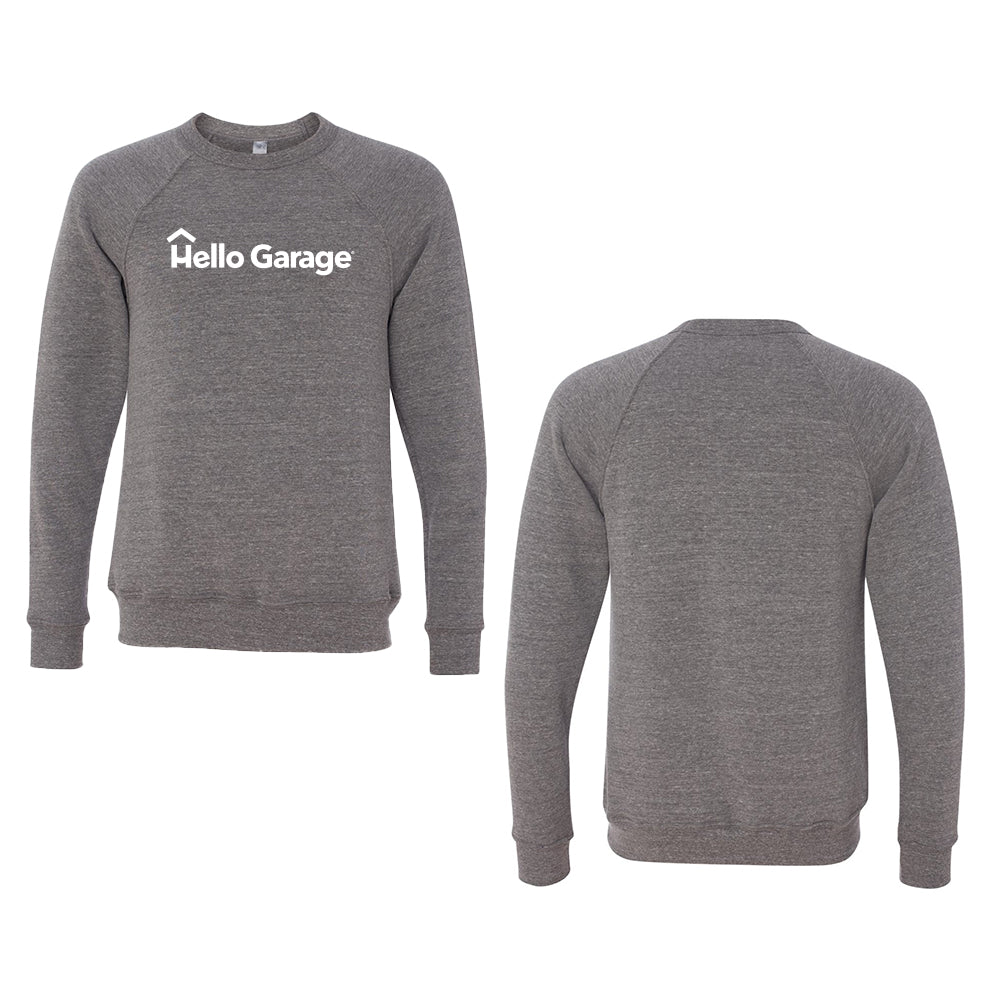 Sponge Fleece Raglan Crewneck Sweatshirt (Logo)