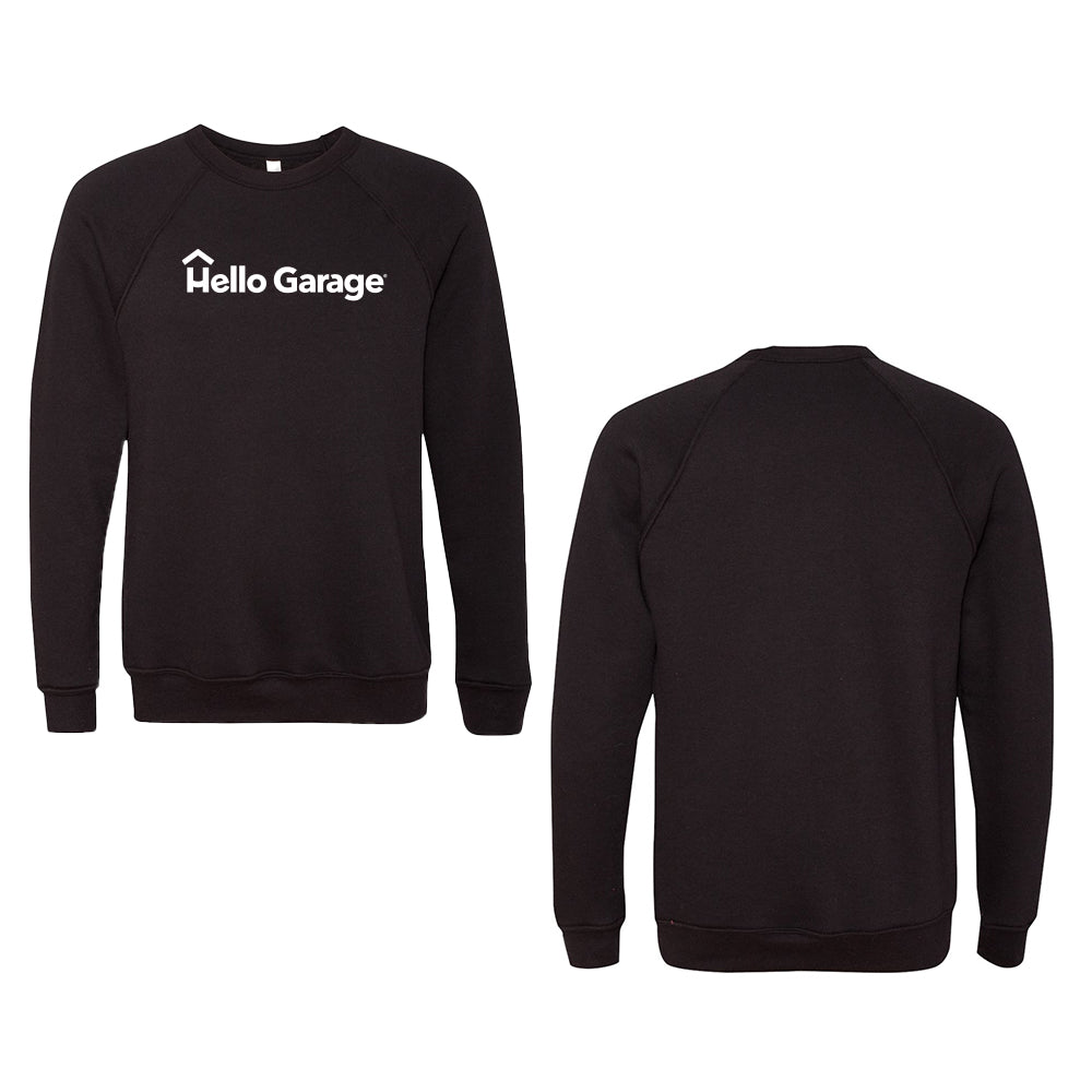 Sponge Fleece Raglan Crewneck Sweatshirt (Logo)